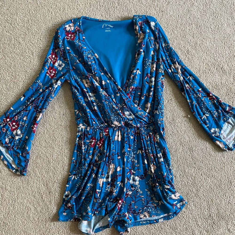 Girls shorts romper